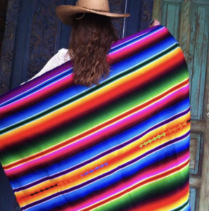 Handmade Colorful Guatemala Festival Picnic throws!