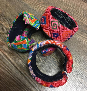 Beautiful Large Huipil Cuff Bracelets!!