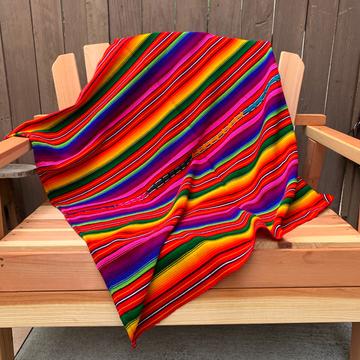 Handmade Colorful Guatemala Festival Picnic throws!